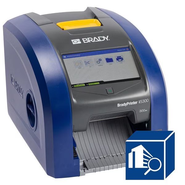 i5300 Industrial Label Printer 300 dpi with BWS SFID Suite, Brady, Mfr#: 153714
